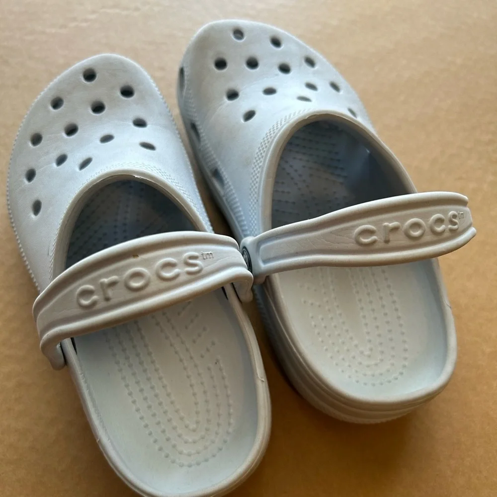 Light Blue Crocs - Picture 5 of 7